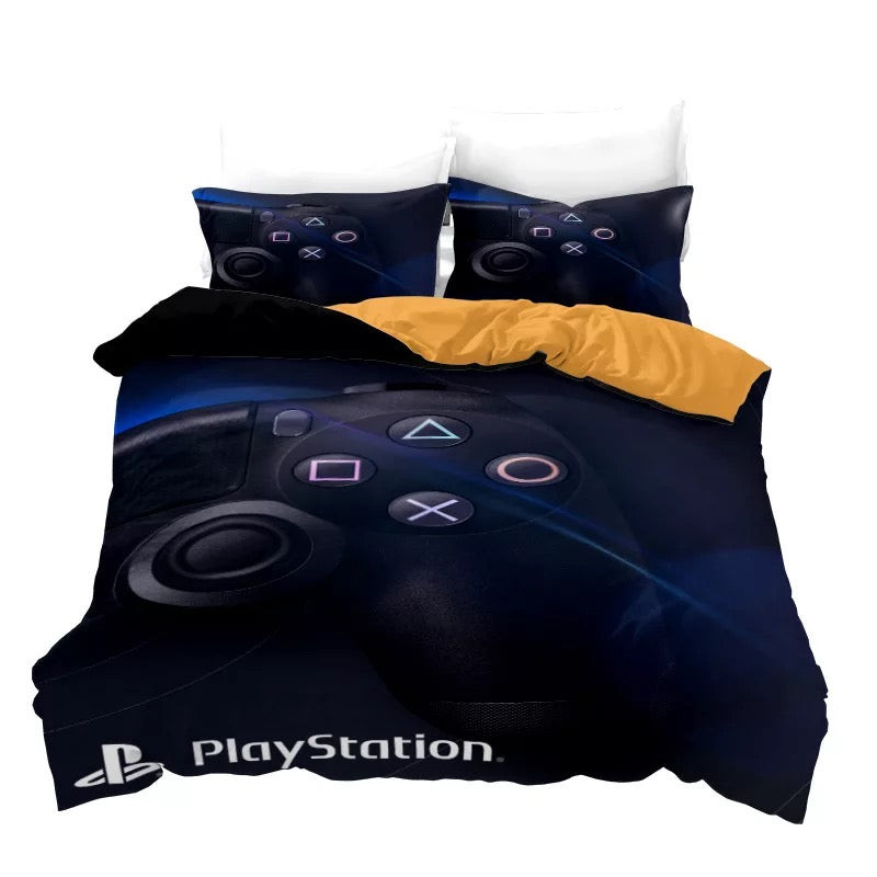 Ps4 Xbox Playstation Duvet Cover Quilt Cover Pillowcase Bedding Set Bed Linen Home Bedroom Decor