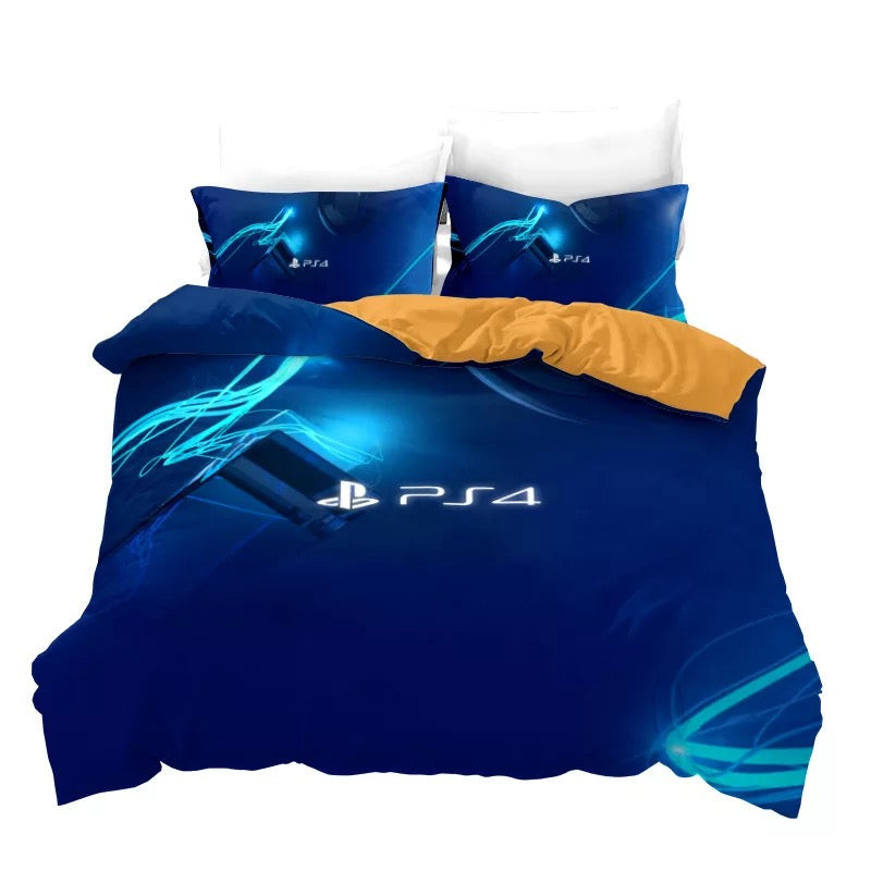 Ps4 Xbox Playstation Duvet Cover Quilt Cover Pillowcase Bedding Set Bed Linen Home Bedroom Decor