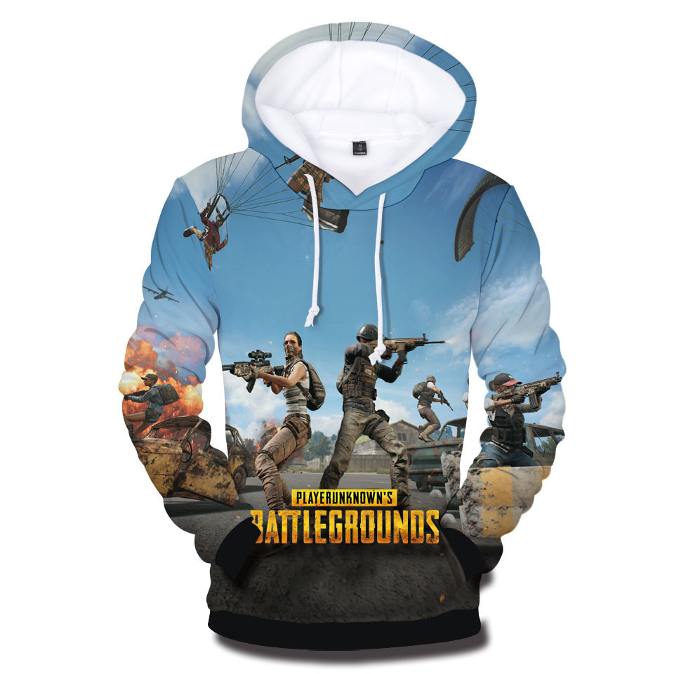 Pubg 3D All Over Print Hoodie & Zip Hoodie