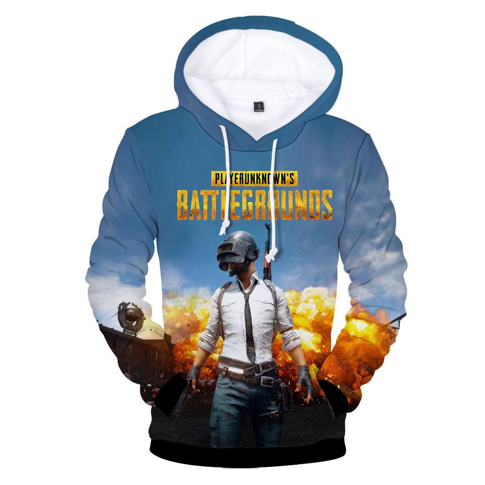 Pubg 3D All Over Print Hoodie & Zip Hoodie