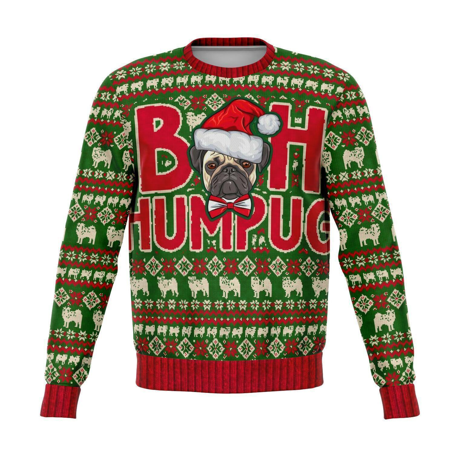 Pug Dogs Xmas Life Ugly Christmas Sweater, Perfect Holiday Gift