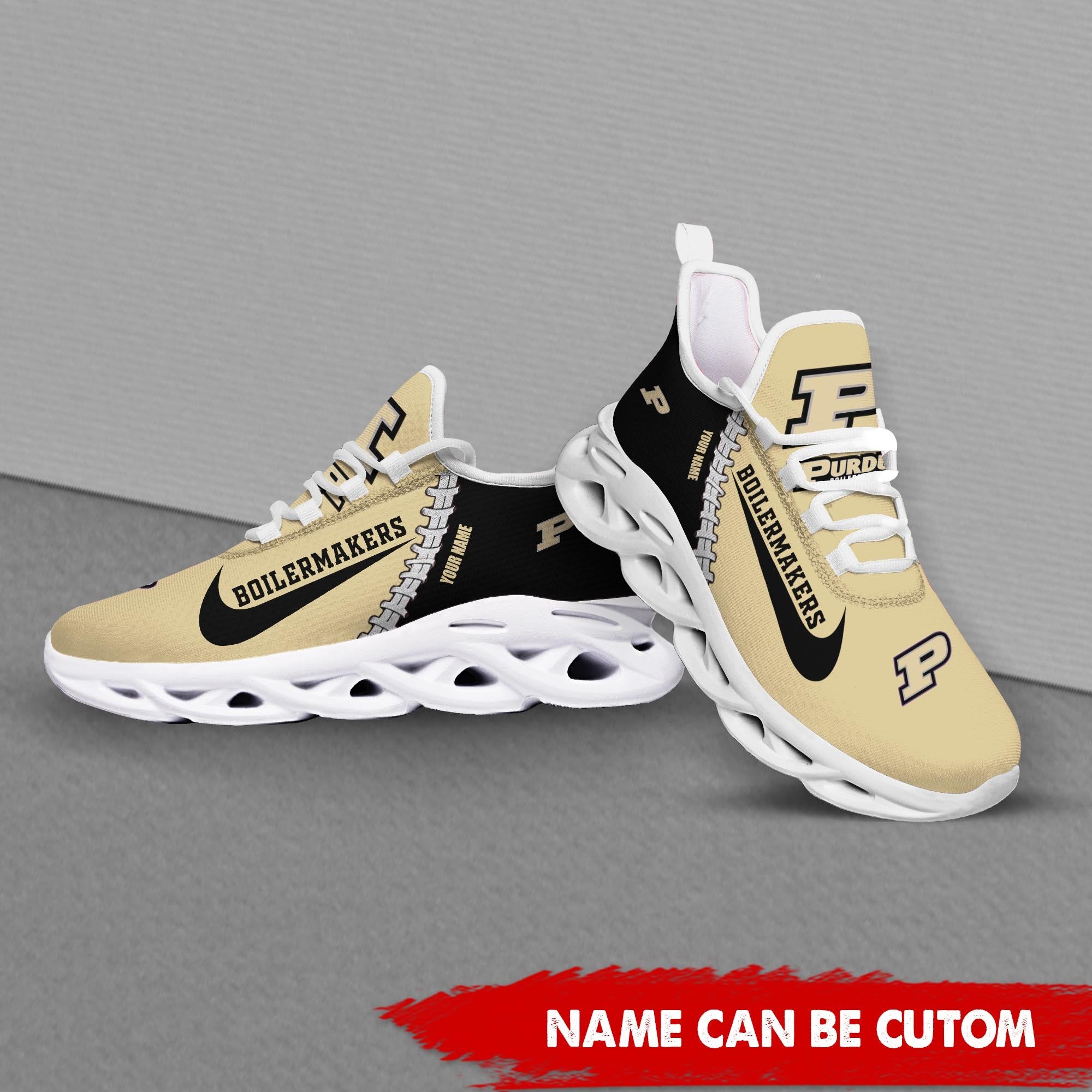Purdue Boilermakers Max Soul Shoes Sneakers for Men And Women – Casual Shoes, Streetwear Shoes - Image 4