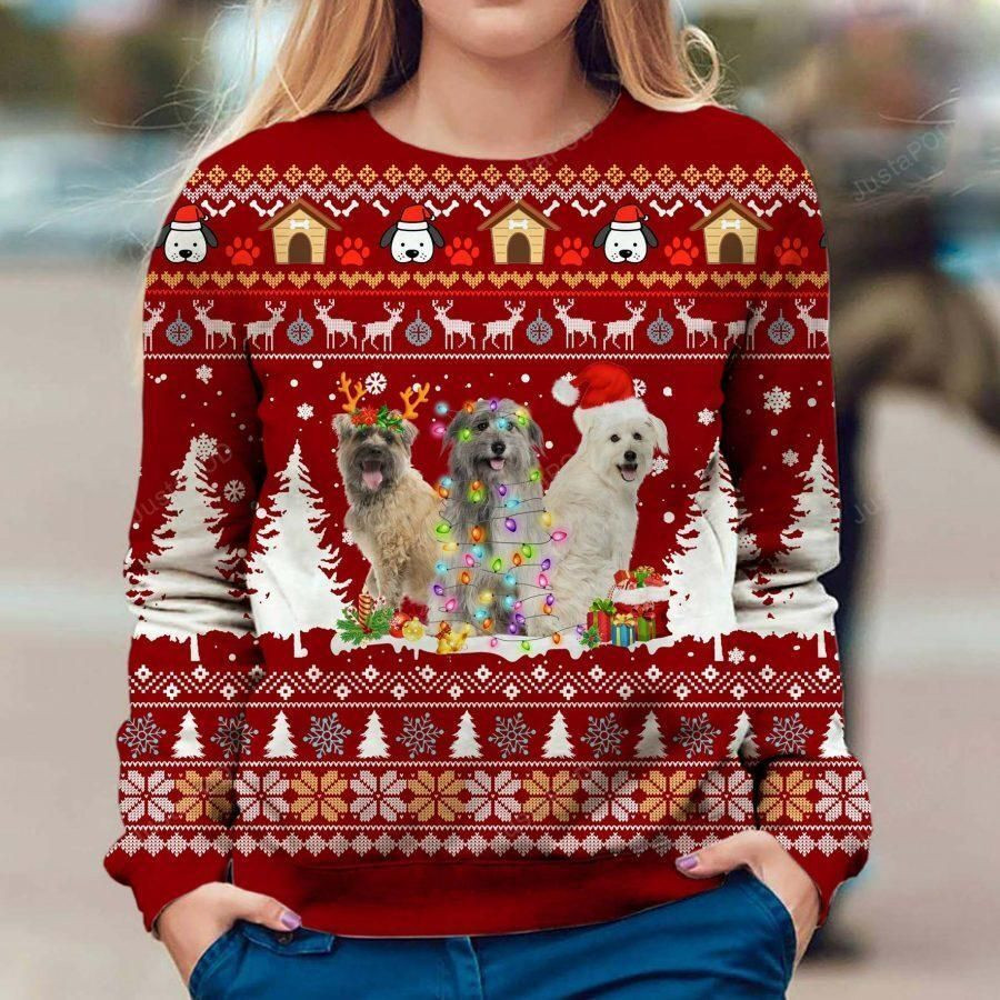 Pyrenean Shepherd Ugly Christmas Sweater, Perfect Holiday Gift