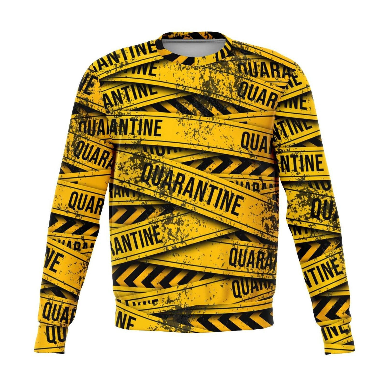 Quarantine 3D Ugly Christmas Sweater, Perfect Holiday Gift