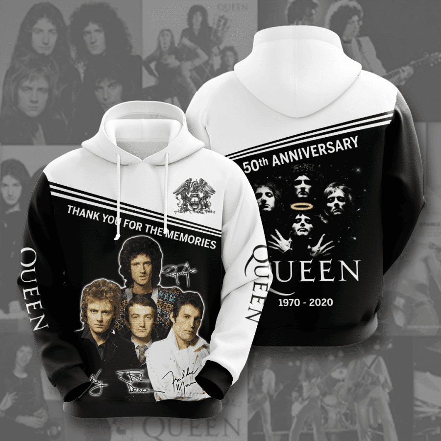Queen 3D All Over Print Hoodie & Zip Hoodie