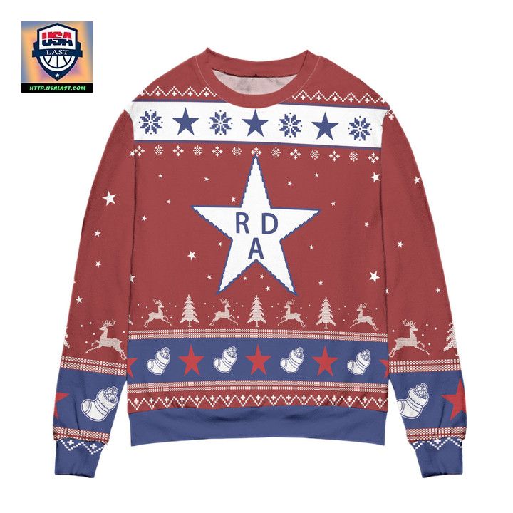 Rad Game Ugly Christmas Sweater Red