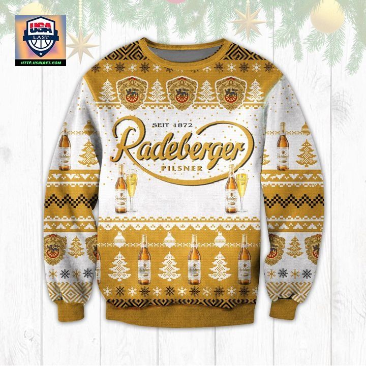 Radeberger Pilsner Beer Ugly Christmas Sweater