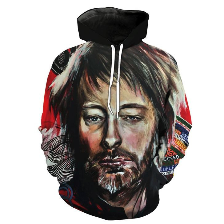 Radiohead 3D All Over Print Hoodie & Zip Hoodie