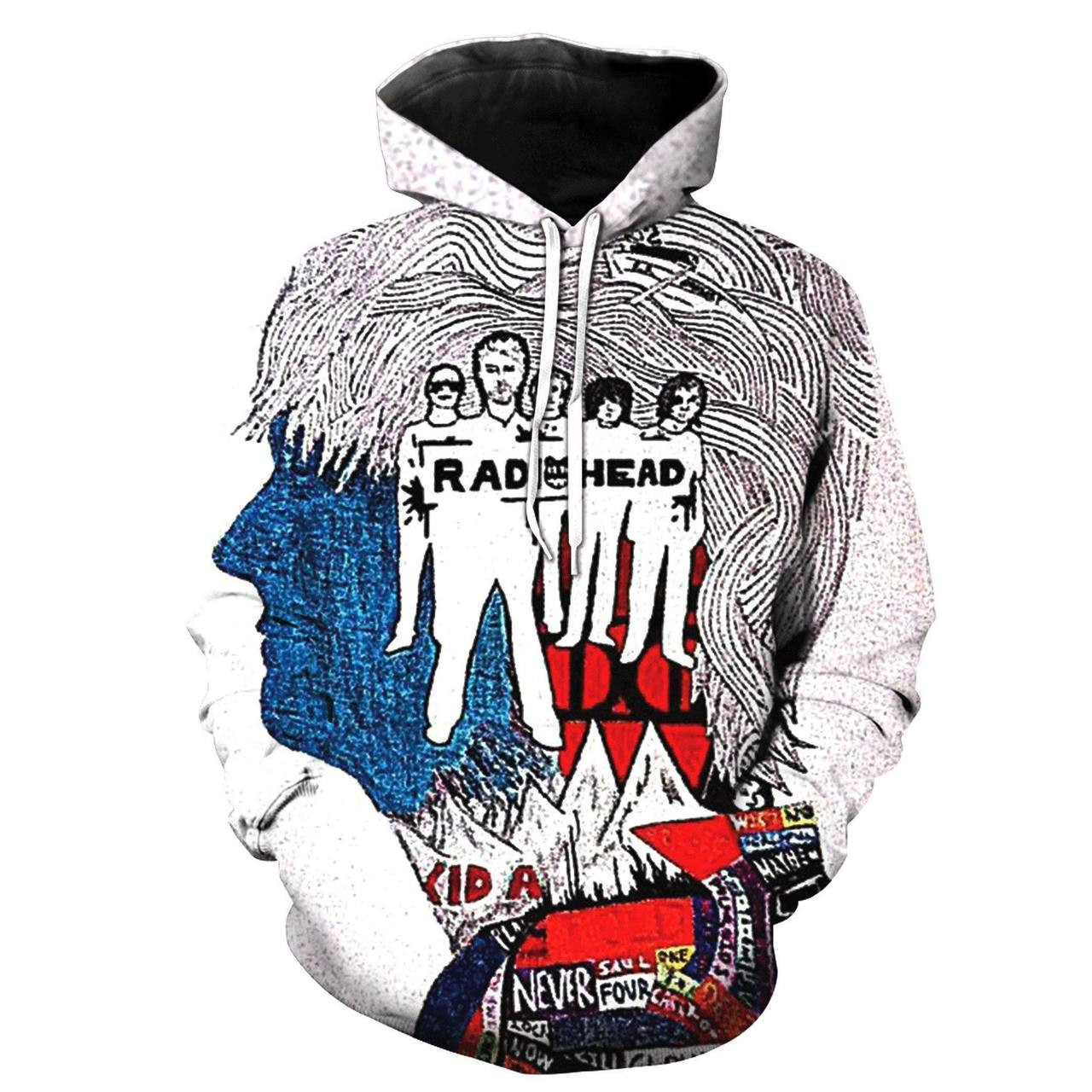 Radiohead 3D All Over Print Hoodie & Zip Hoodie