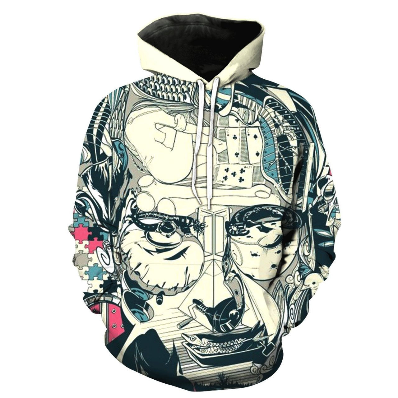 Radiohead 3D All Over Print Hoodie & Zip Hoodie