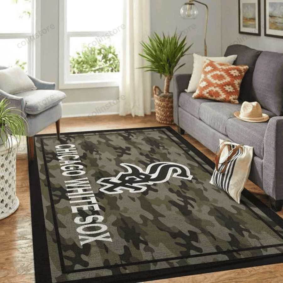 Raiders Arealiving Logo Carpet Rectangle Area Rug – Full Print Carpet For Living Room & Bedroom Home Decor