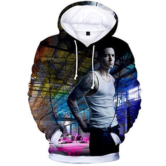 Rapper Eminem 19Th Anniversary 3D All Over Print Hoodie & Zip Hoodie