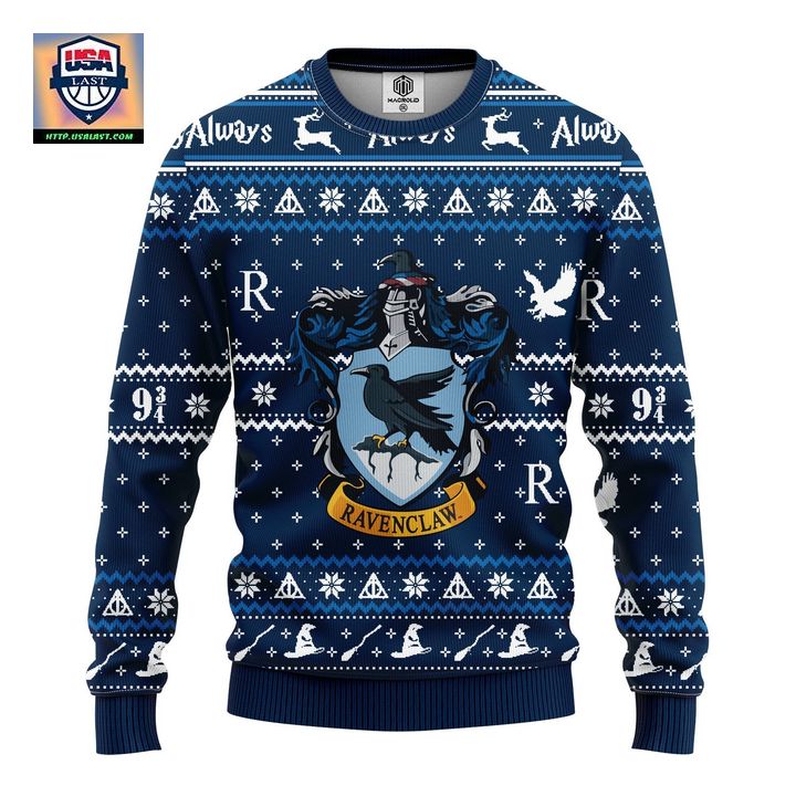 Ravenclaw New Ugly Christmas Sweater Amazing Gift Idea Thanksgiving Gift