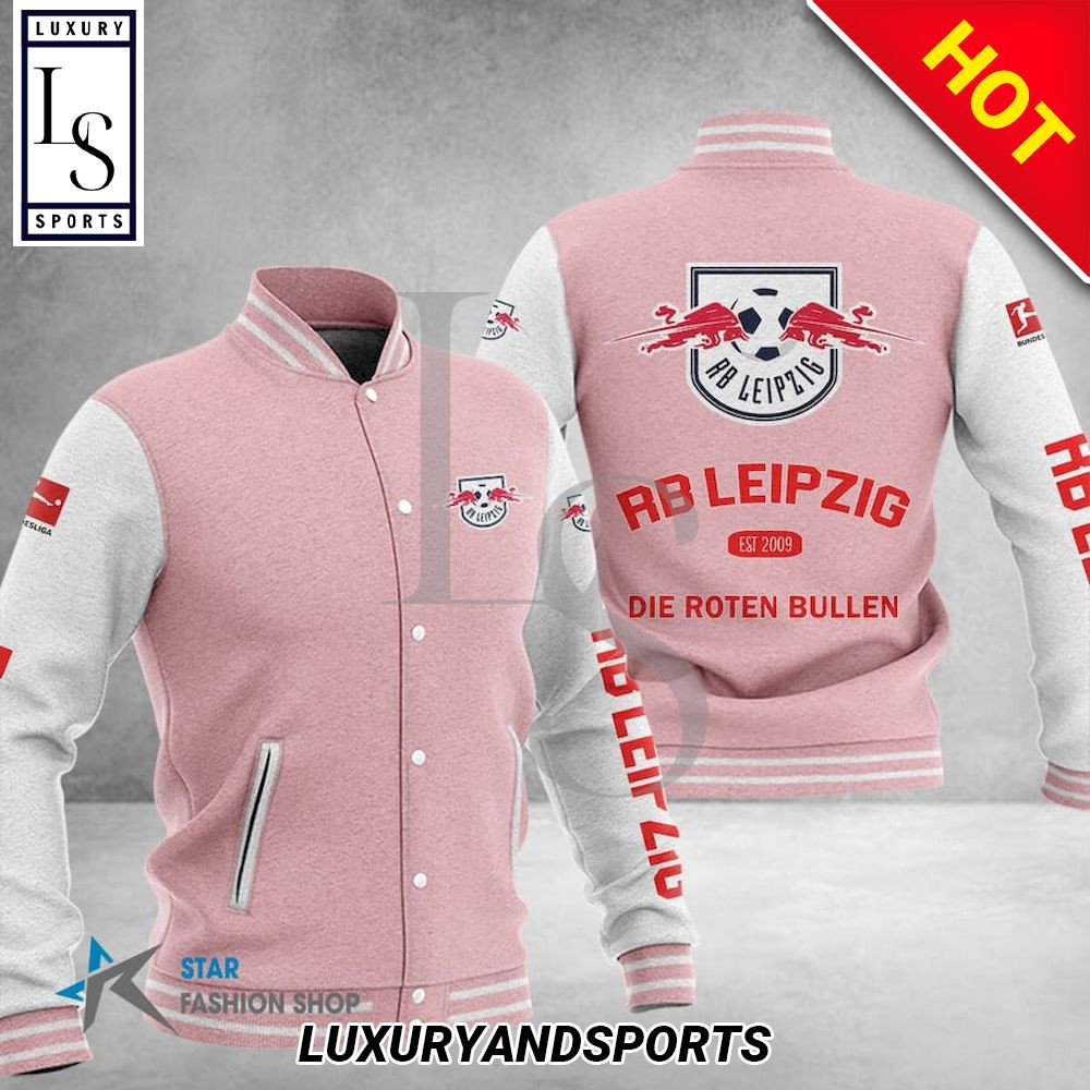 RB Leipzig Varsity Baseball Jacket for Men & Women | Soccer Team Fan Gift