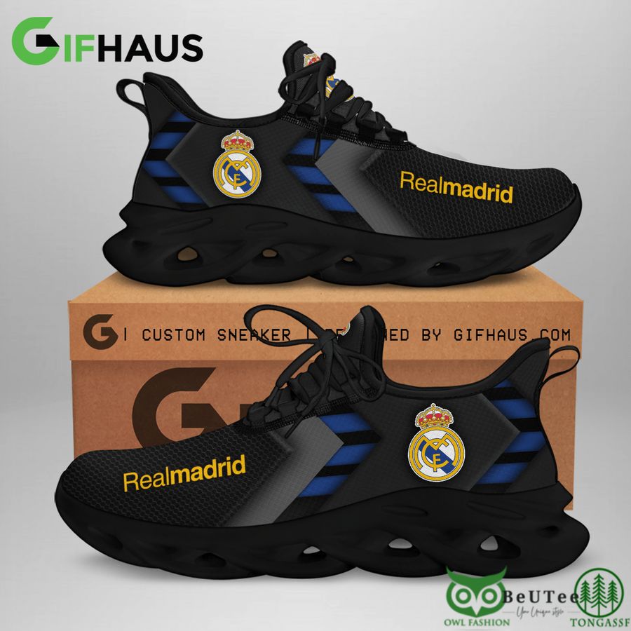 Real Madrid CF Max Soul Shoes Sneakers for Men And Women – Soccer Fan Shoes, Team Sneakers