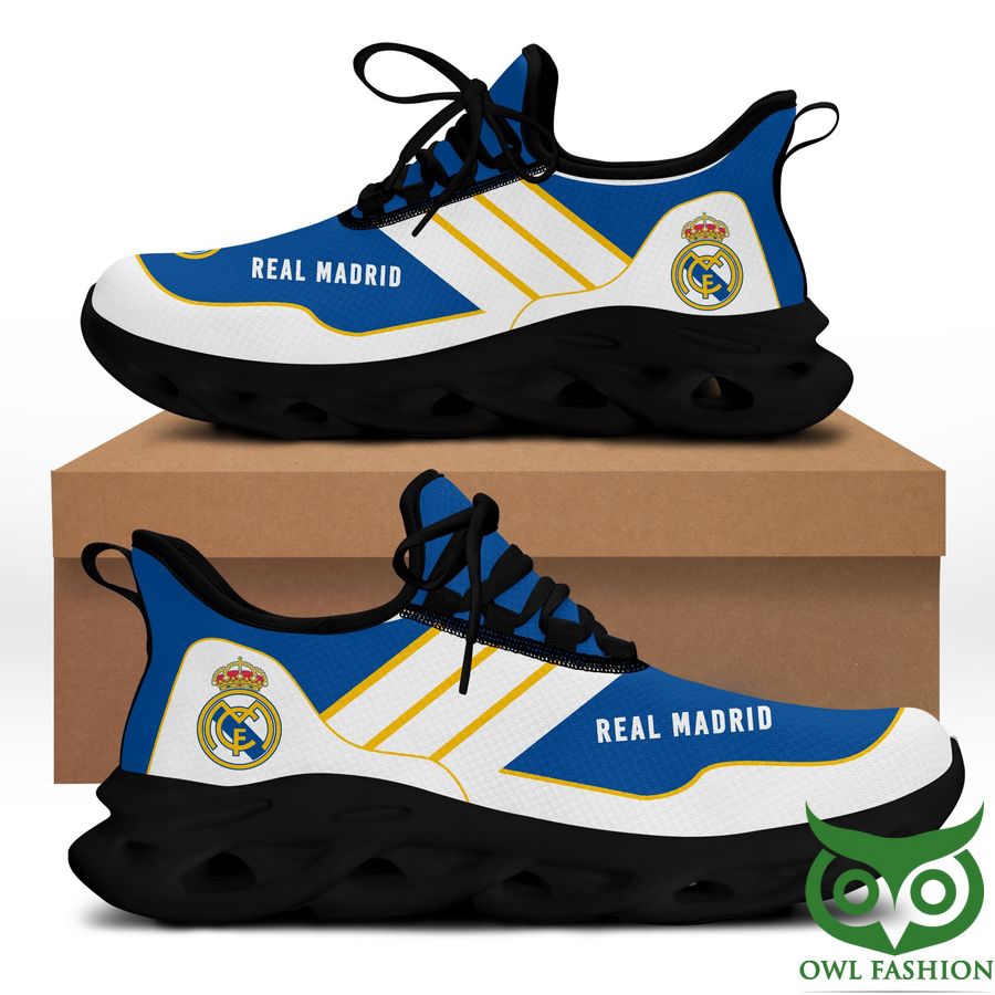 Real Madrid CF Max Soul Shoes Sneakers for Men And Women – Soccer Fan Shoes, Team Sneakers