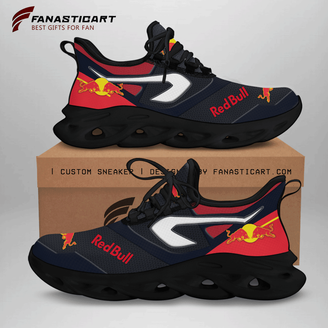 Red Bull Racing Max Soul Shoes Sneakers for Men And Women – Casual Shoes, Streetwear Shoes