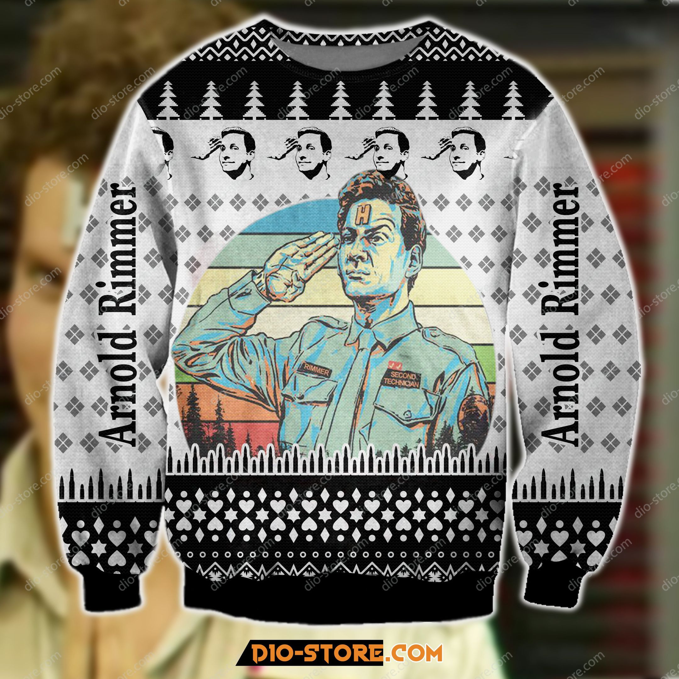 Red Dwarf Arnold Rimmer For Unisex Ugly Christmas Sweater,
