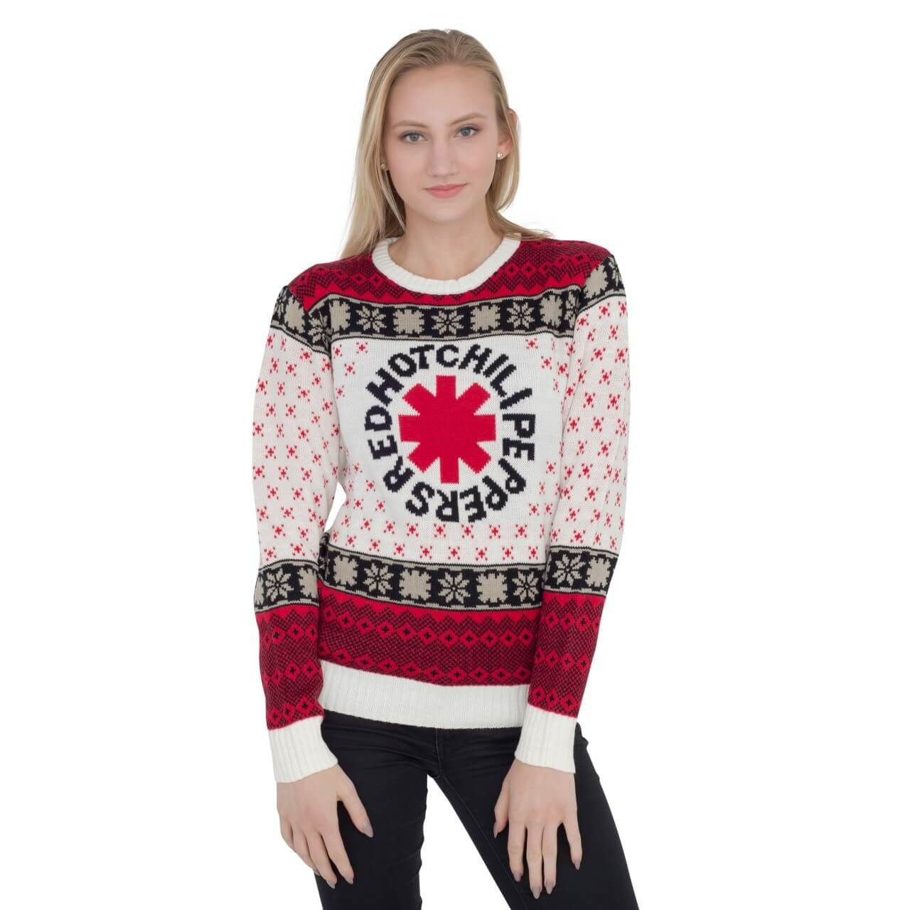 Red Hot Chili Peppers Ugly Christmas Sweater,