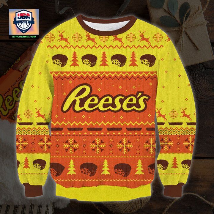 Reese s Peanut Butter Cups Ugly Christmas Sweater