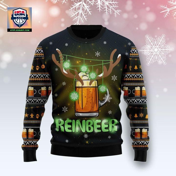 Reinbeer Awesome Ugly Christmas Sweater