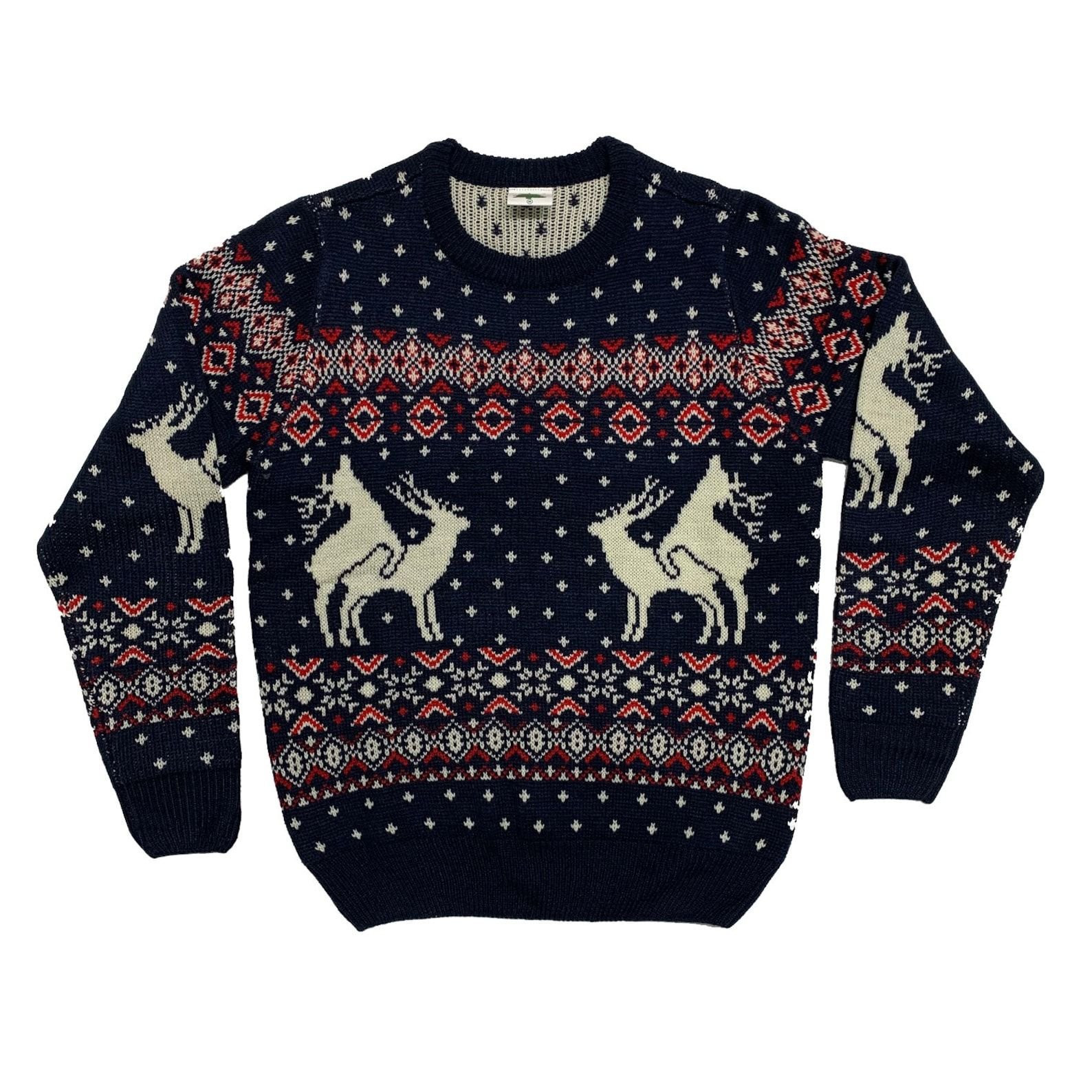 Reindeer Funny Ugly Christmas Sweater, Perfect Holiday Gift