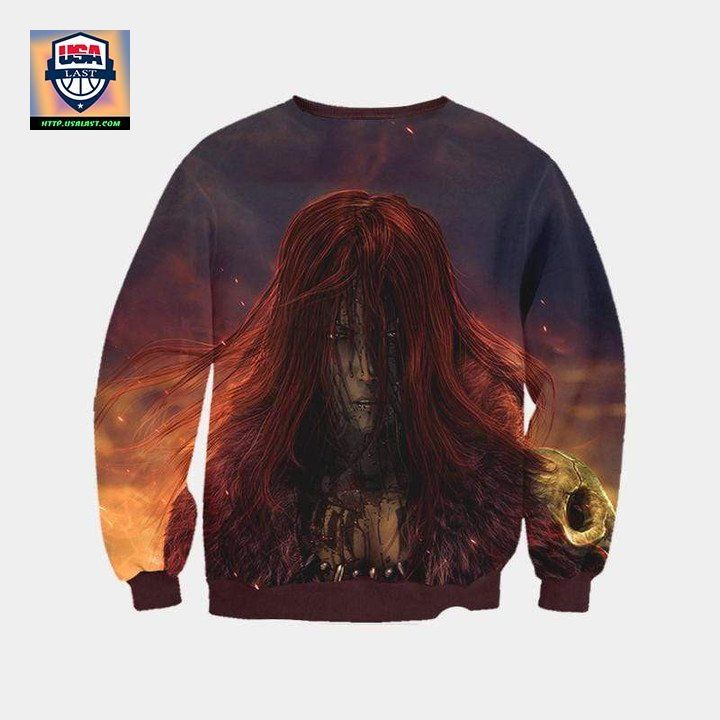 Renji Abarai Sweater Bleach 3D Printed Sweater