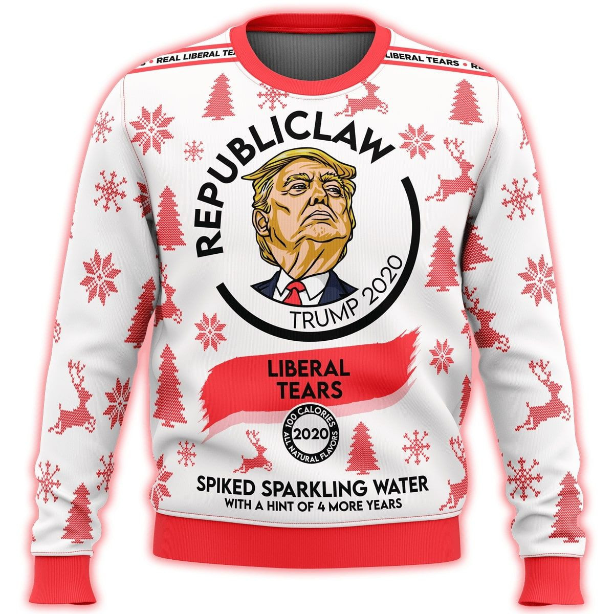 Republiclaw Trump 2020 Ugly Christmas Sweater,