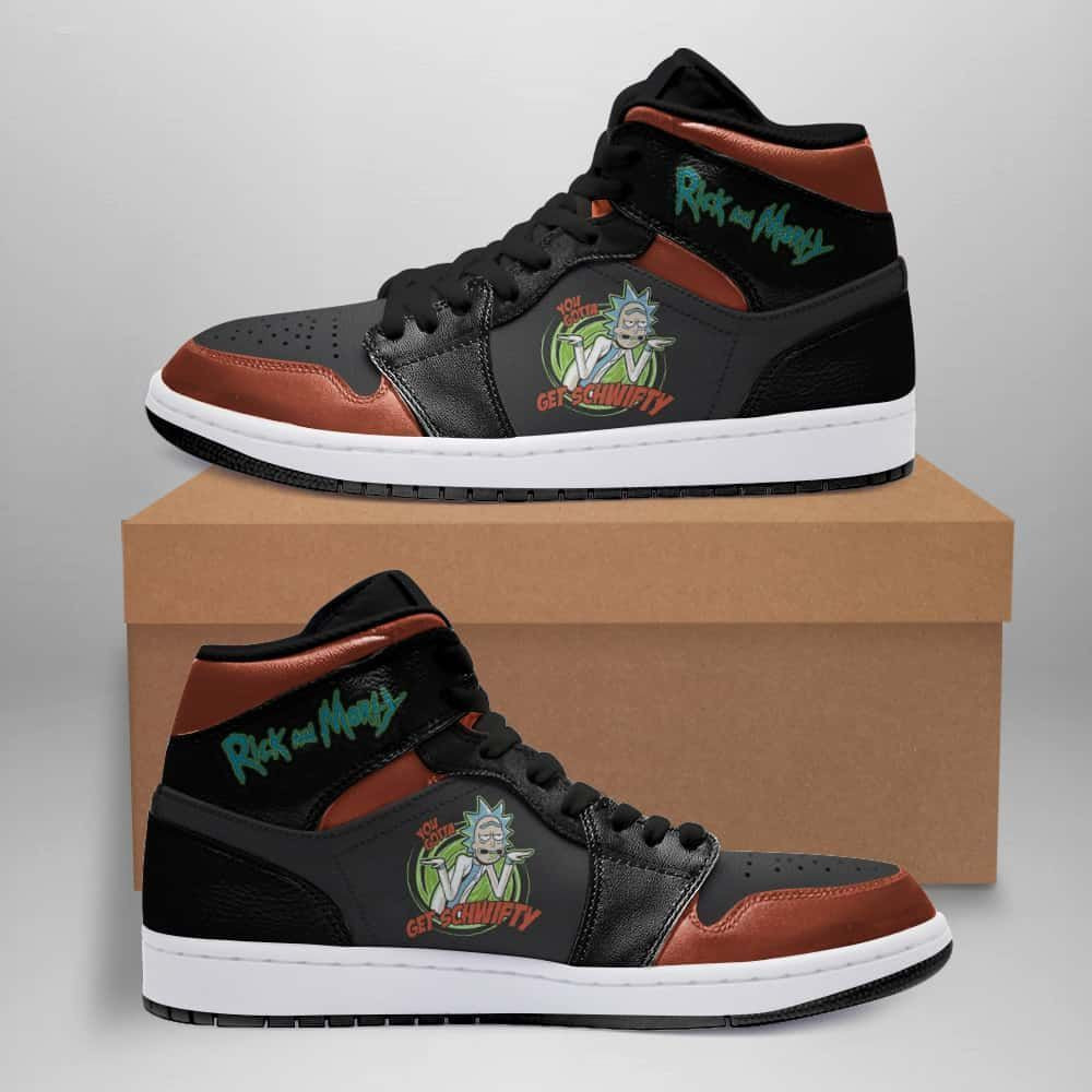 Rick And Morty 124 Shoes Sport Air Jd Sneakers