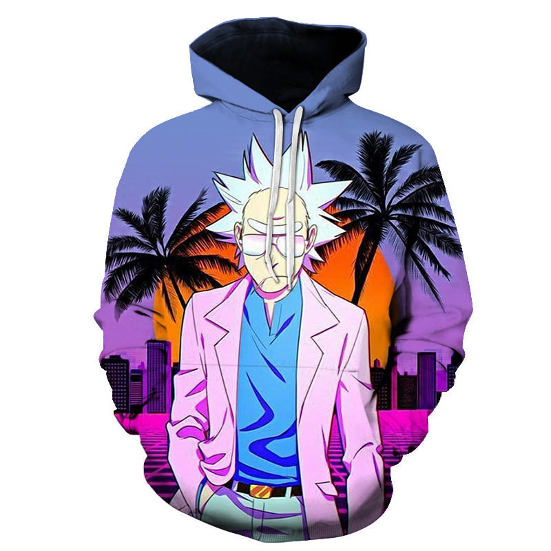 Rick And Morty 3D All Over Print Hoodie & Zip Hoodie