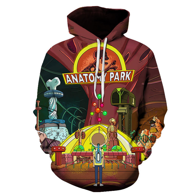 Rick And Morty 3D All Over Print Hoodie & Zip Hoodie