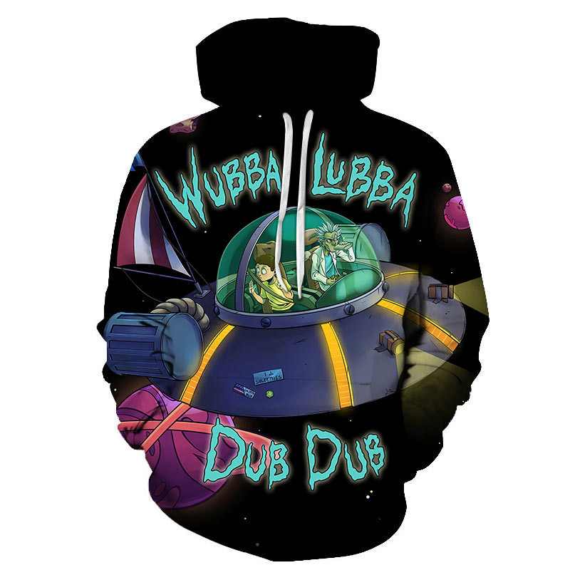Rick And Morty 3D All Over Print Hoodie & Zip Hoodie