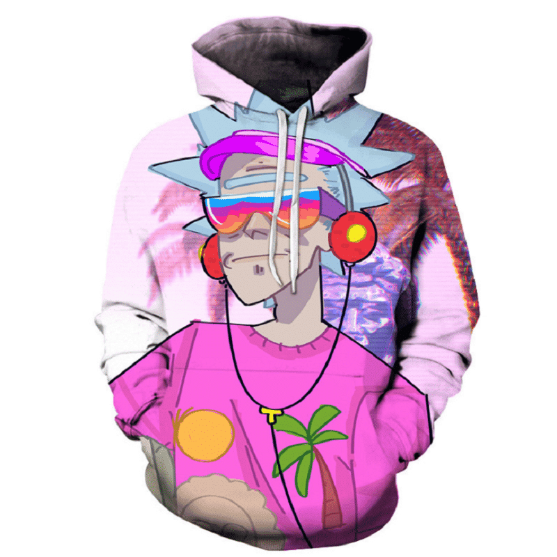 Rick and Morty 3D All Over Print Hoodie & Zip Hoodie