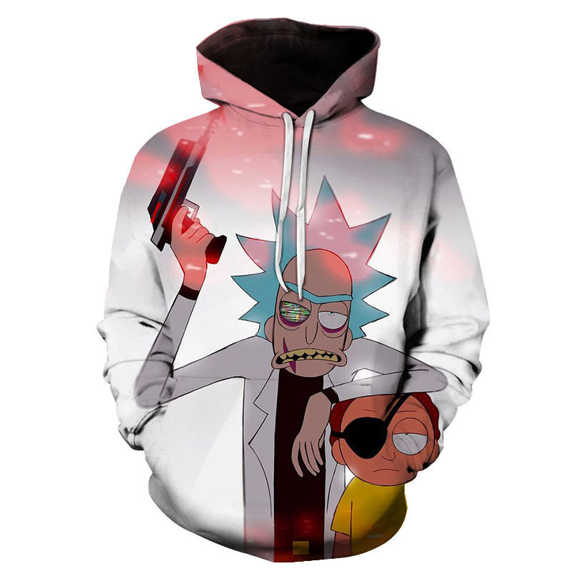 Rick And Morty 3D All Over Print Hoodie & Zip Hoodie