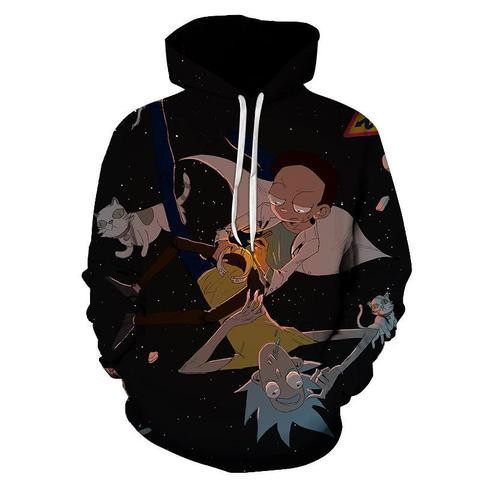 Rick And Morty 3D All Over Print Hoodie & Zip Hoodie