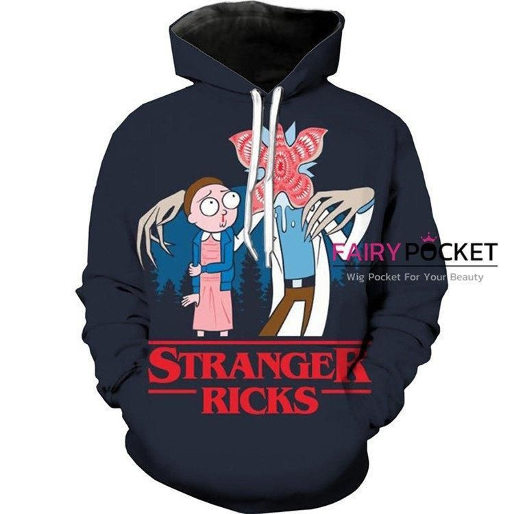 Rick and Morty 3D All Over Print Hoodie & Zip Hoodie