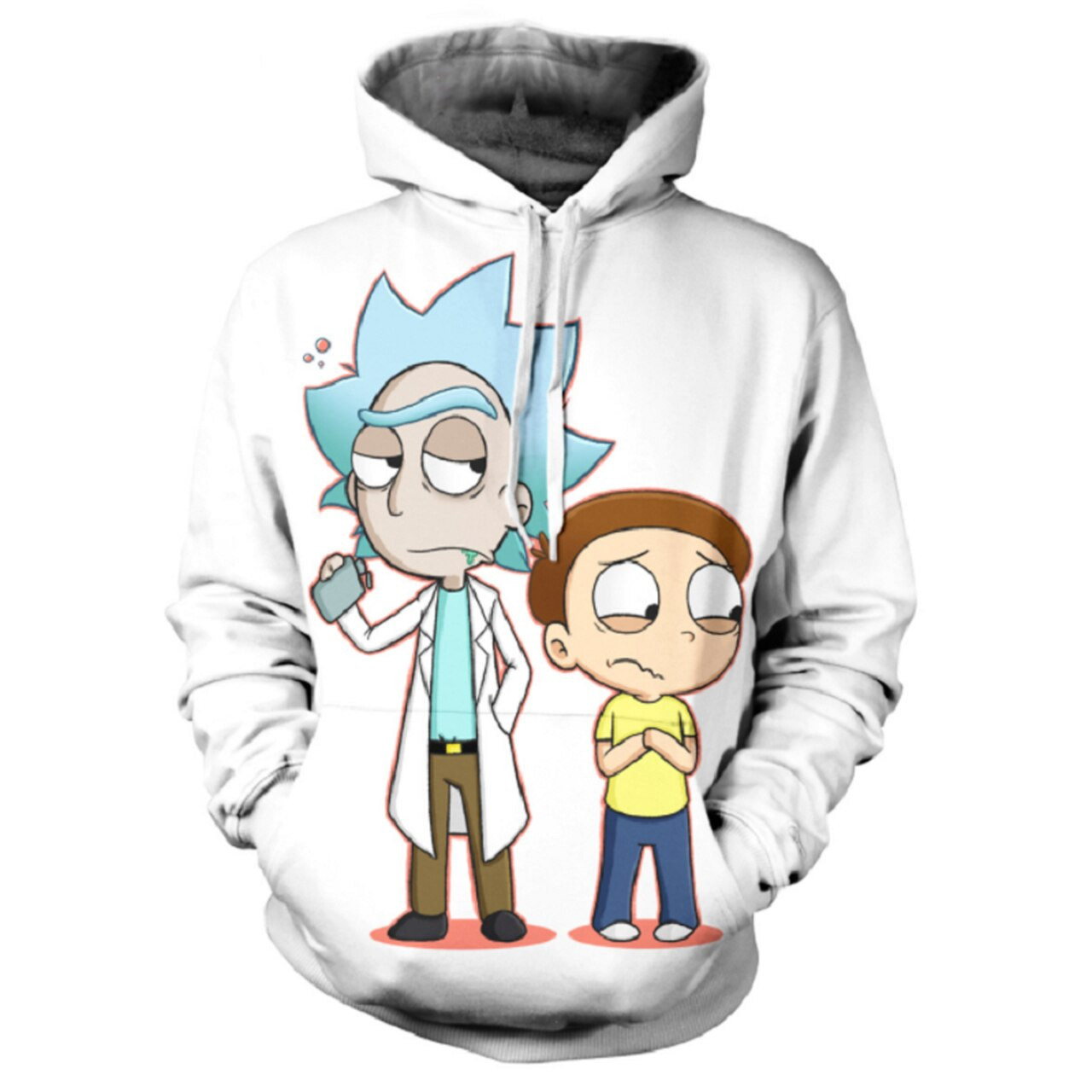 Rick And Morty 3D All Over Print Hoodie & Zip Hoodie
