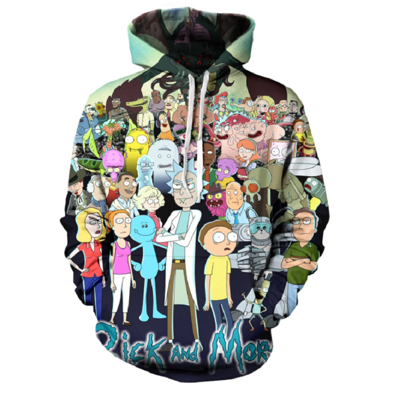 Rick And Morty 3D All Over Print Hoodie & Zip Hoodie