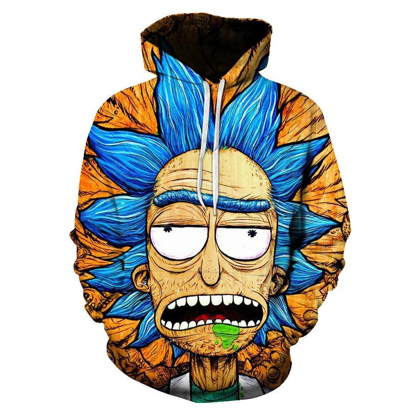 Rick And Morty 3D All Over Print Hoodie & Zip Hoodie