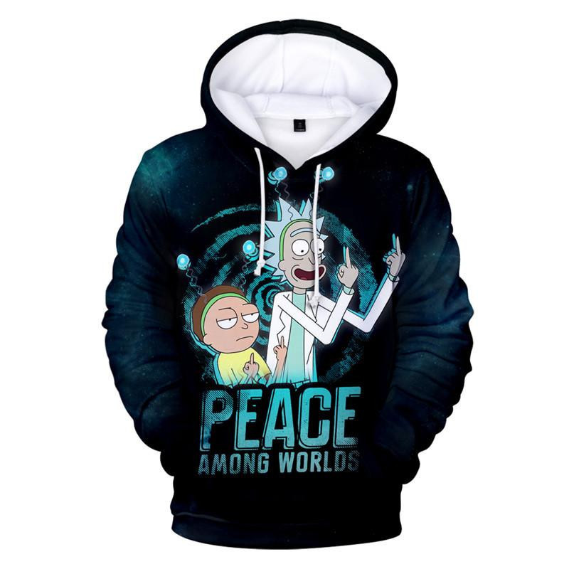 Rick And Morty 3D All Over Print Hoodie & Zip Hoodie