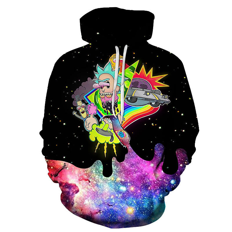 Rick And Morty 3D All Over Print Hoodie & Zip Hoodie