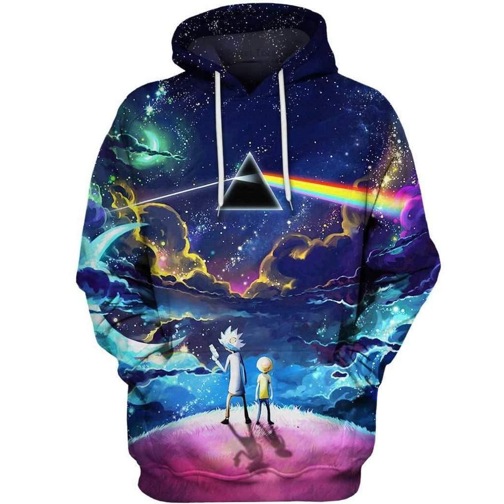 Rick And Morty 3D All Over Print Hoodie & Zip Hoodie