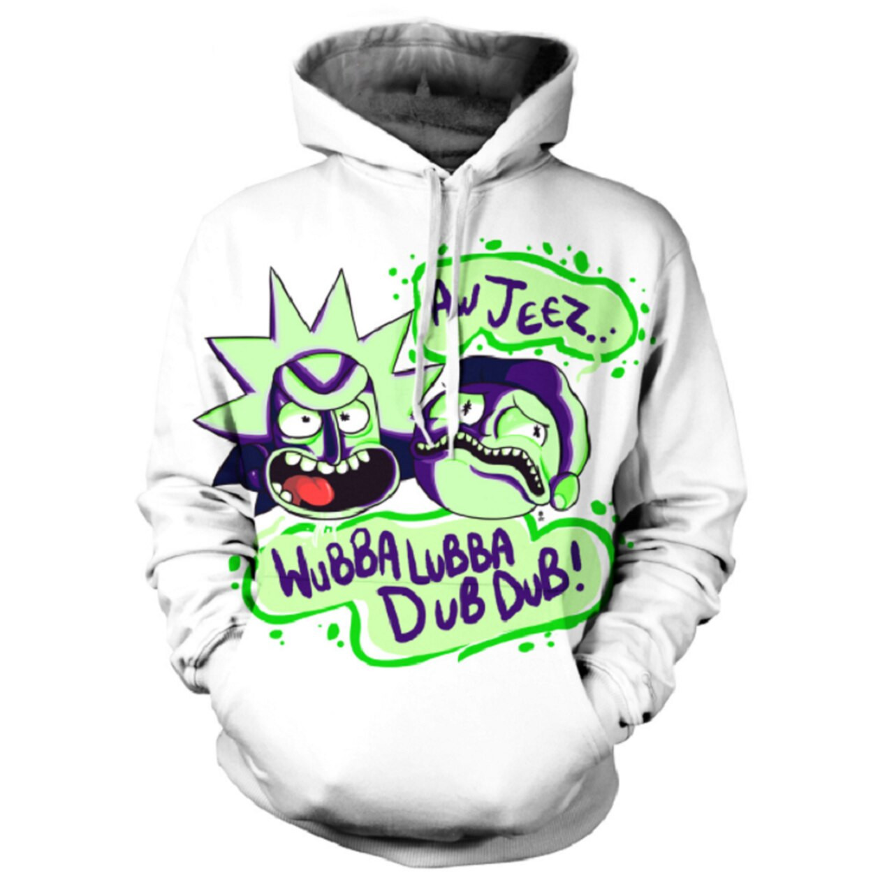 Rick And Morty 3D All Over Print Hoodie & Zip Hoodie