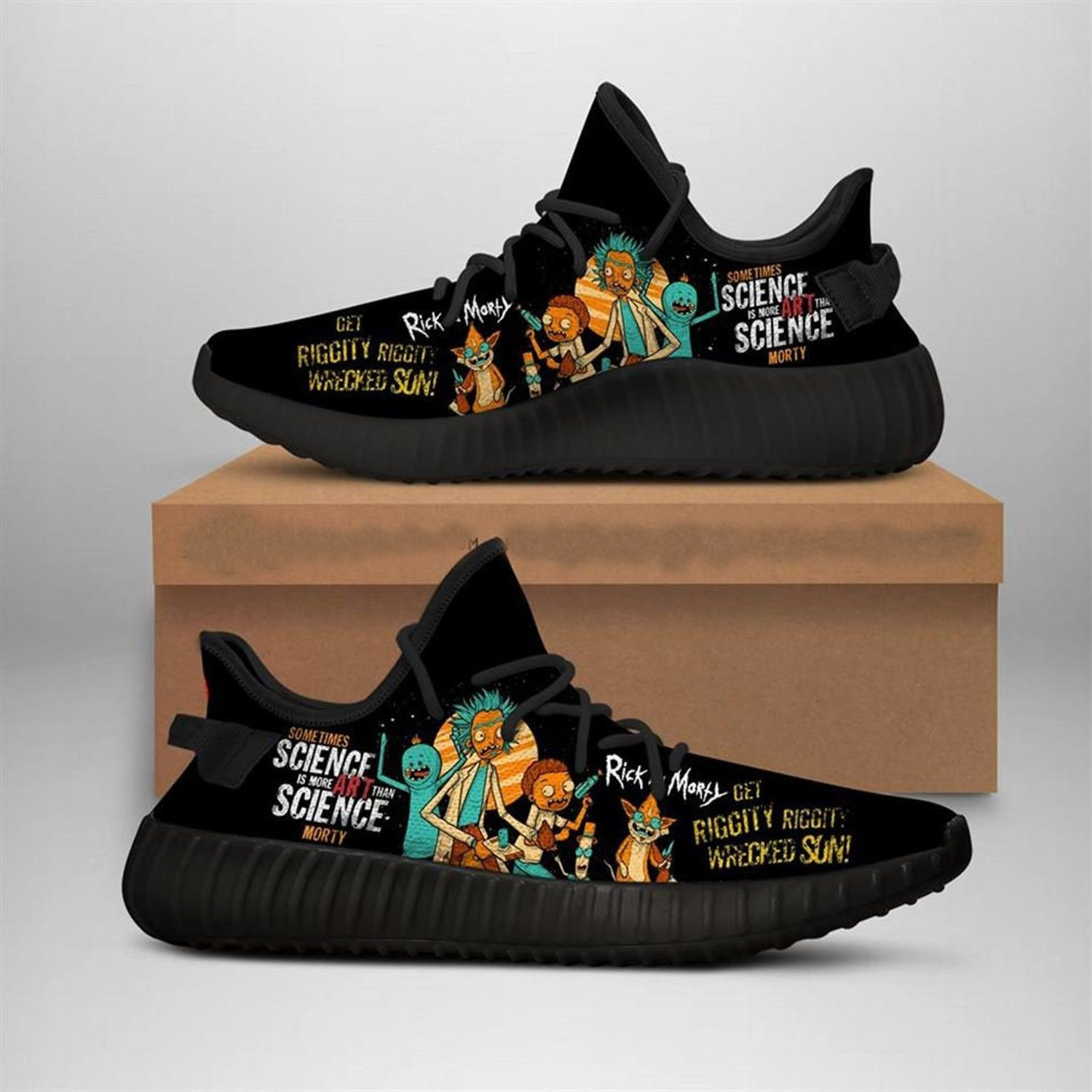 Rick And Morty Cartoon Shoes Sneakers