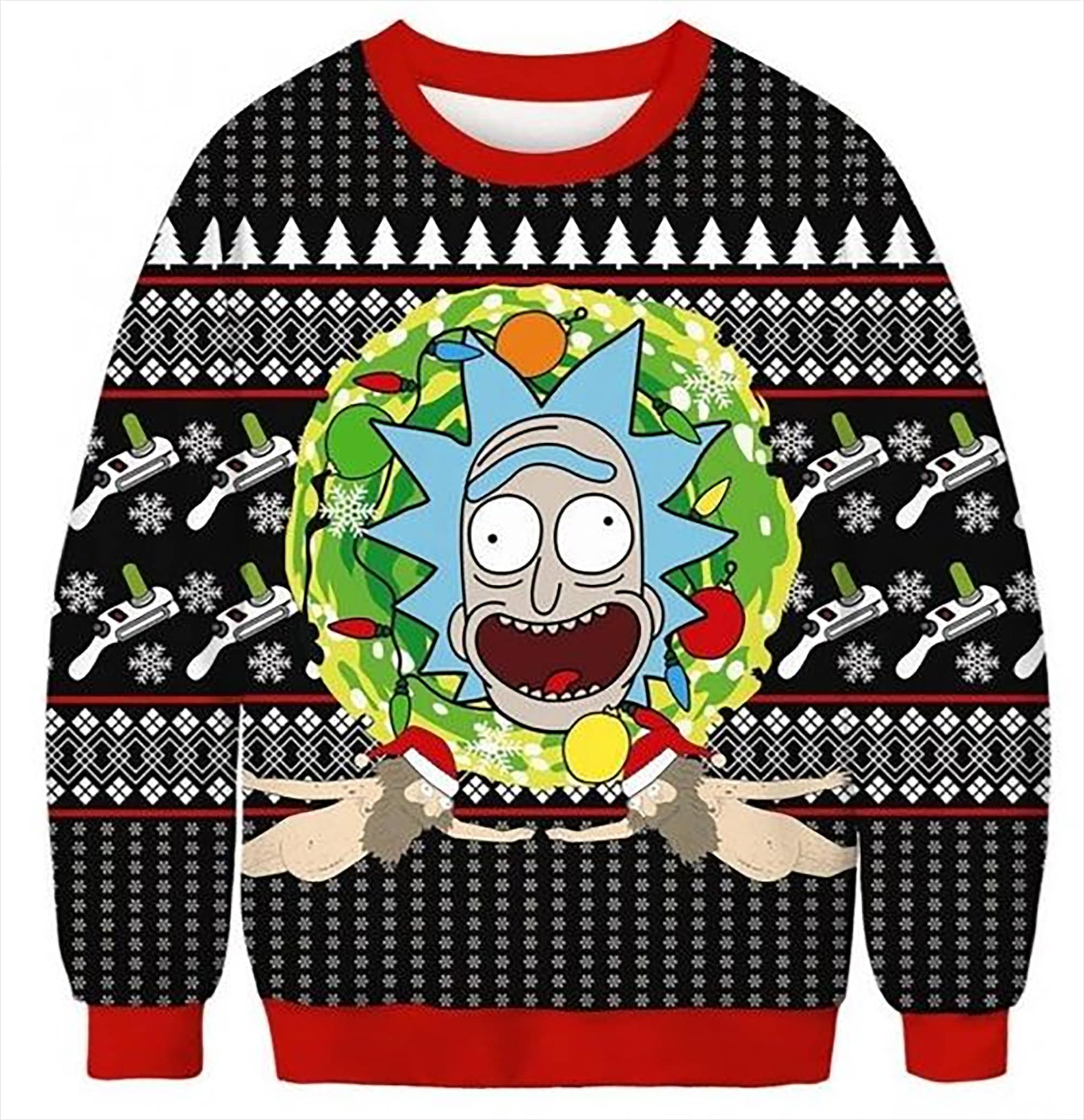 Rick And Morty Ugly Christmas Sweater