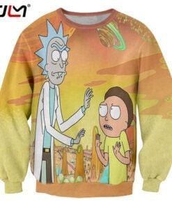 Rick And Morty Ugly Christmas Sweater, Perfect Holiday Gift