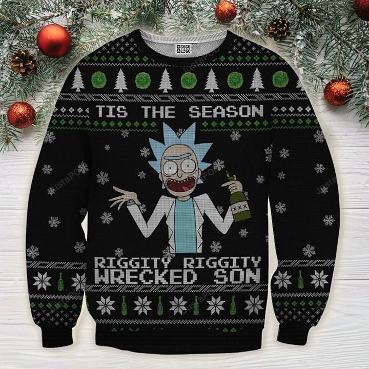 Rick And Morty Ugly Christmas Sweater, Perfect Holiday Gift
