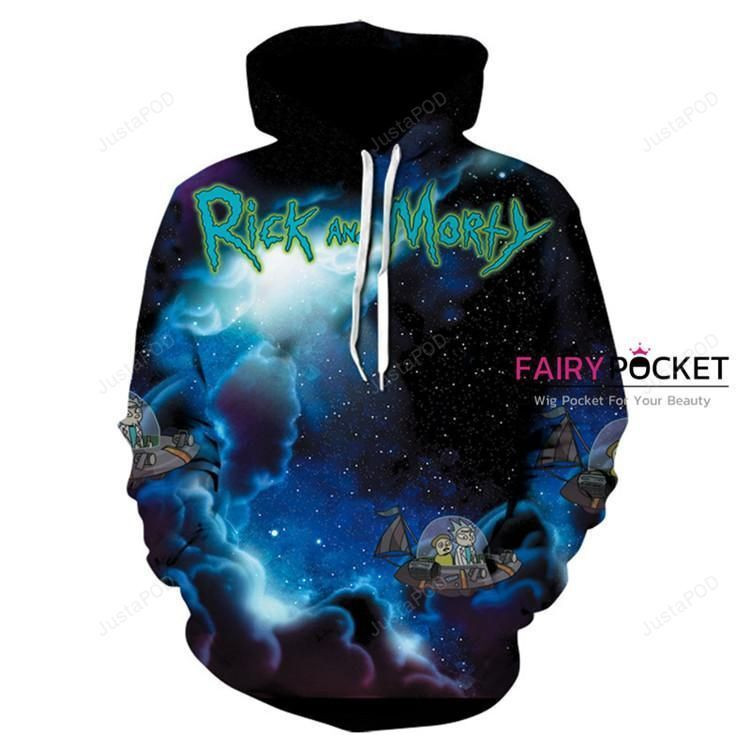 Rick and Morty Universe 3D All Over Print Hoodie & Zip Hoodie