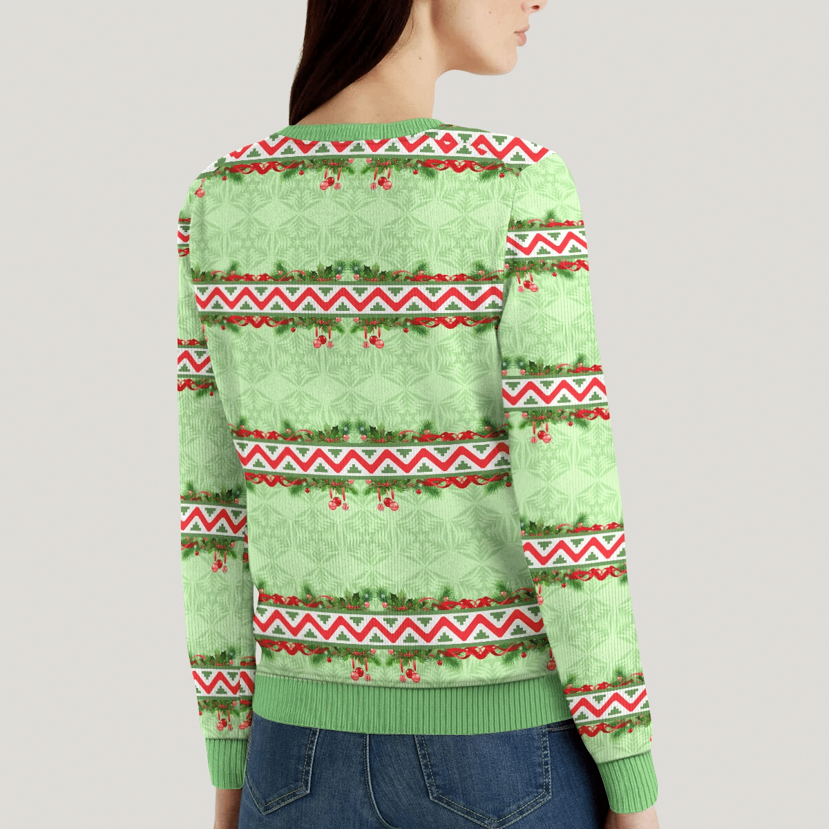 Ritsu The Monkey Ugly Christmas Sweater - Image 6