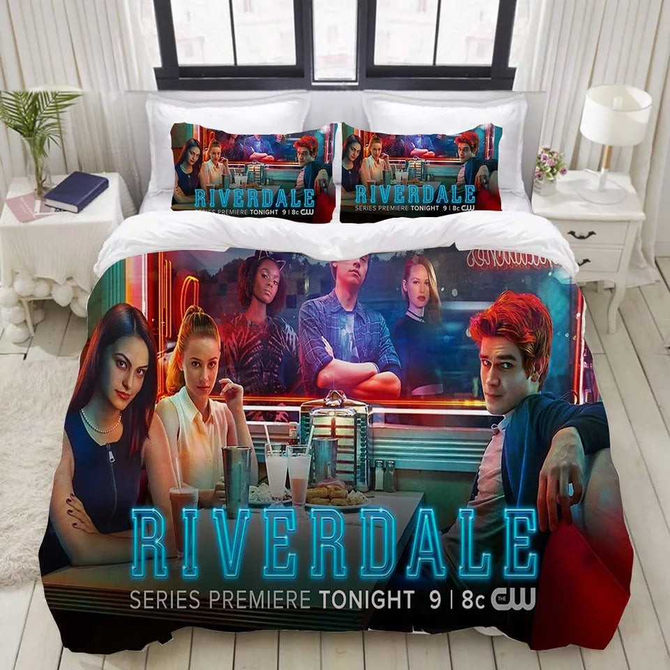 Riverdale South Side Serpents Duvet Cover Quilt Cover Pillowcase Bedding Set Bed Linen Home Bedroom Decor